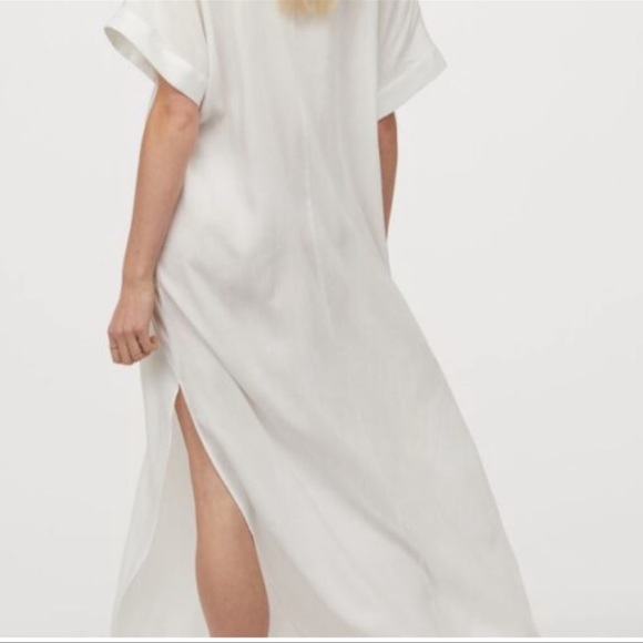 🛍 H&M Blogs Fav Lyocell Kaftan Conscious Dress - Picture 4 of 12